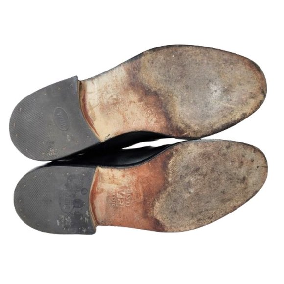 VERSACE CLASSIC V2 MEN'S LEATHER ANKLE BOOTS - Picture 10 of 13